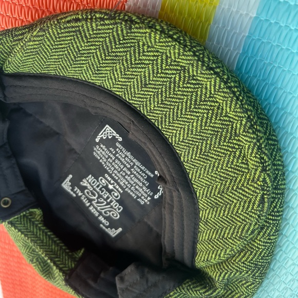 ✨🥳 Ireland Embroidered Green Herringbone Cap - Men’s Women’s Versatile Hat - Picture 13 of 16